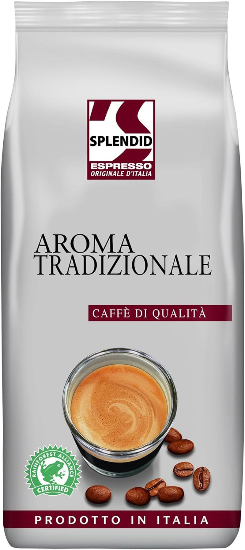 Traditioneller Splendid Espresso-Geschmack, 8 x 1000 g = 8,00 kg