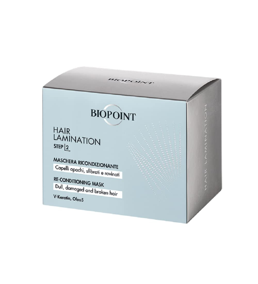 Haarlaminierung Schritt 2, Reparaturmaske 200 ml, 6,7 Fl Oz Hergestellt in Italien Haarmaske Naty Shop