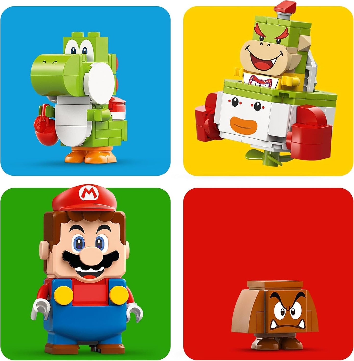 LEGO Super Mario Abenteuer mit interaktivem Mario, Junior-Clownwagen-Set, Spielzeug-Yoshi, Nintendo-Geschenk für Jungen, Mädchen und Gamer ab 6 Jahren 71439 Bausets Besuchen Sie den LEGO-Store