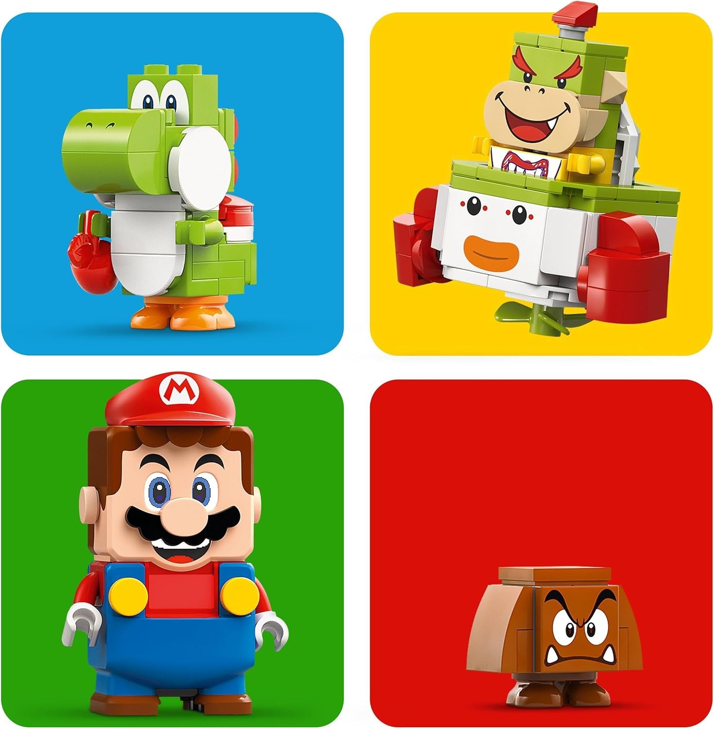LEGO Super Mario Abenteuer mit interaktivem Mario, Junior-Clownwagen-Set, Spielzeug-Yoshi, Nintendo-Geschenk für Jungen, Mädchen und Gamer ab 6 Jahren 71439 Bausets Besuchen Sie den LEGO-Store