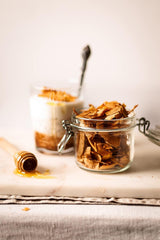 Biojoy getrocknete Bio-Kokoschips (1 kg), ungesüßt und ungefrittiert. Dehydrierte Produkte Naty Shop