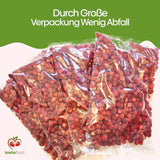 Biolla Food ganze getrocknete Erdbeeren, 0,5 kg, 100 % natürlich. Gesunde Snacks für Kinder. Ideal für Smoothies, Hafermüsli, Tee und Porridge. Lange Haltbarkeit. VEGANE, GLUTENFREI, ROHNAHRUNG Naty Shop Dehydrierte Produkte