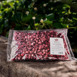 Biolla Food ganze getrocknete Erdbeeren, 0,5 kg, 100 % natürlich. Gesunde Snacks für Kinder. Ideal für Smoothies, Hafermüsli, Tee und Porridge. Lange Haltbarkeit. VEGANE, GLUTENFREI, ROHNAHRUNG Naty Shop Dehydrierte Produkte