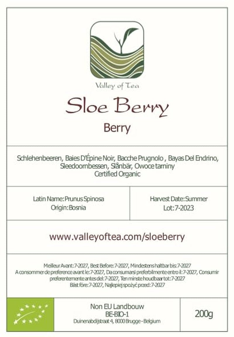 Schlehe getrocknete Beeren Bio-Qualität - Schlehe Beeren - Schlehe Beeren Schlehe Beeren Schlehe Bio Dehydrierte Produkte Naty Shop