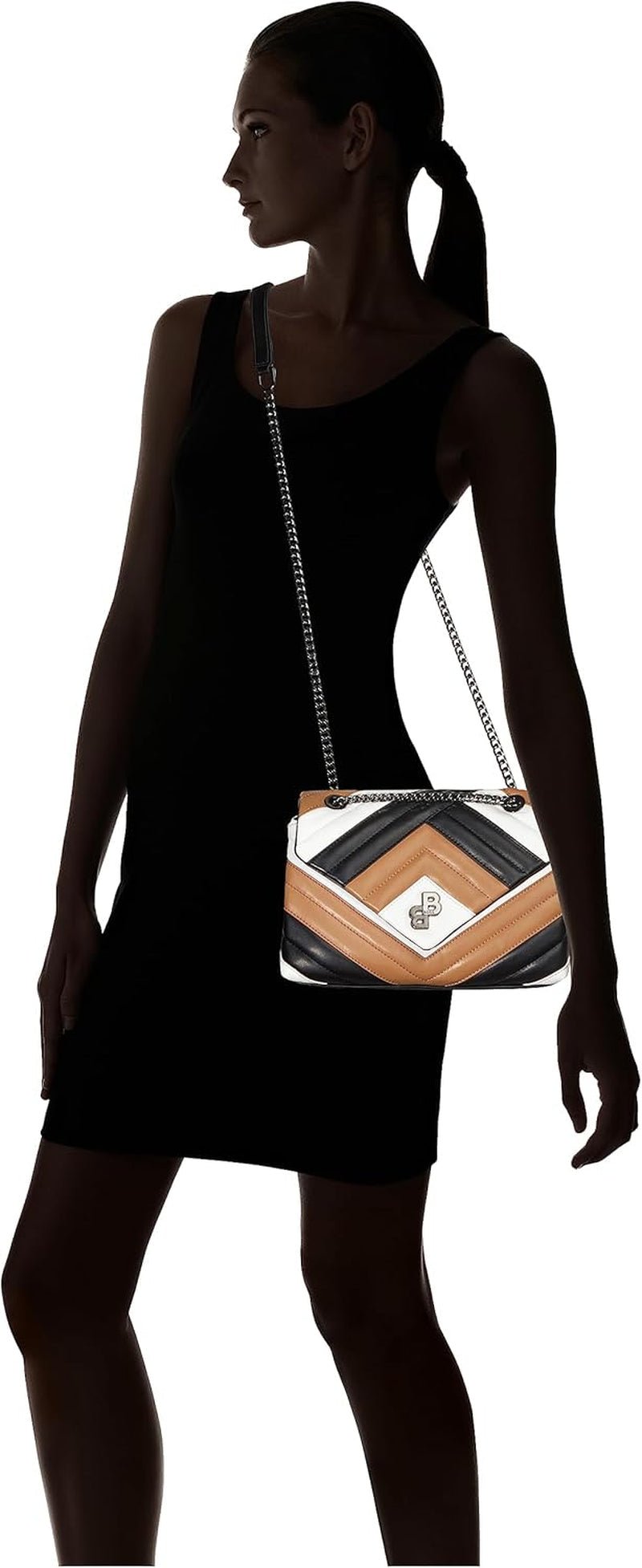 CHEF Evelyn Shoul. Bag-IC Damen-Umhängetasche, mittelbeige261 Naty Shop Damentaschen