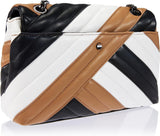 CHEF Evelyn Shoul. Bag-IC Damen-Umhängetasche, mittelbeige261 Naty Shop Damentaschen