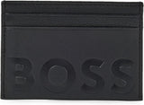 BOSS Hugo Men's Big Bb_s Cardholder, Black1, ONESI EU Men's Wallet Naty Shop Default Title