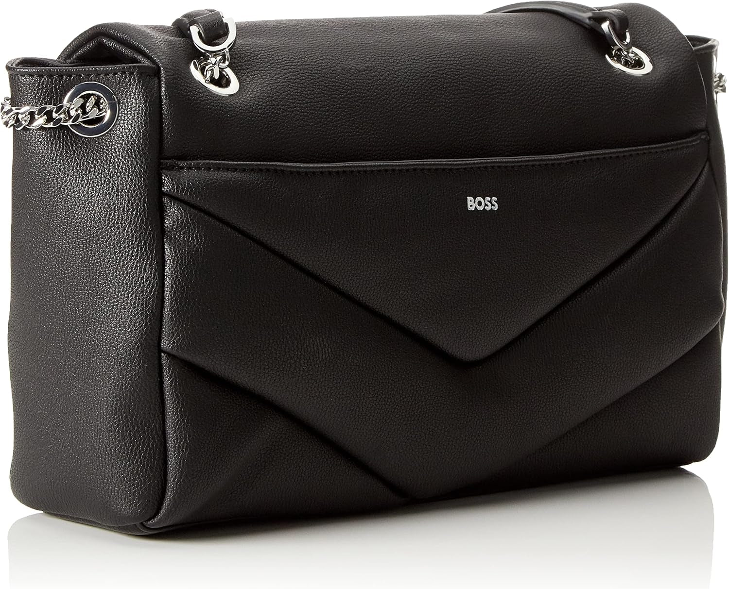 BOSS Damen Katlin Sh. Bag-Q Umhängetasche Schwarz1 Einheitsgröße Damentaschen Naty Shop