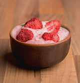 BRIX gefriergetrocknete Erdbeeren | Natürliche Erdbeeren 75 g | Great Taste Award für getrocknete, gefriergetrocknete Früchte | GVO-frei, glutenfrei, vegan, ohne Vitamine. Naty Shop dehydrierte Produkte