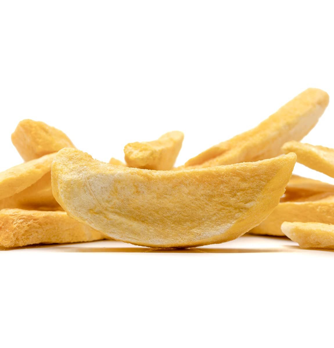 BRIX Gefriergetrocknete Mango | Natürliche, getrocknete Mangoscheiben 95 g | Great Taste Award Trockenfrüchte, gefriergetrocknete Mango | GVO-frei, glutenfrei, vegan, ohne Vitamine. Naty Shop dehydrierte Produkte