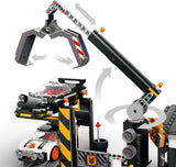 LEGO City Schrottplatz mit Autos – Spielzeug mit Schrottpresse und Kran, 2 Spielzeugautos, 4 funktionierenden Minifiguren und Bürogebäude – Geburtstagsgeschenke für Jungen und Mädchen ab 8 Jahren 60472 Besuche den LEGO-Store Bausets