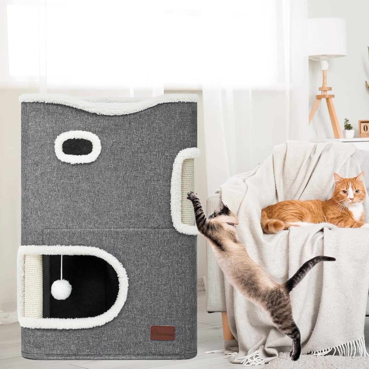 Decken und Möbel, Haustiere, Höhlen und Häuser, Katzen, Betten für Katzen, Katzenbetten, Matratzen