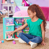 Gabby Dollhouse und Gabby Dollhouse Deluxe Room Sweet Dreams Fluffy Cat Schlafzimmer Kissen Katze und 3 Accessoires 3 Möbelstücke und 2 Überraschungsboxen Geeignet für Kinder ab 3 Jahren