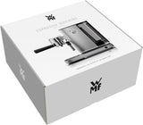 WMF Lumero Espressomaschine, Siebträger, 1400 Watt, Siebträger, 3 Einsätze, für 1-2 Espressotassen, auch für Kapseln, 15 bar, Tassenhalter, Milchaufschäumer, Edelstahl matt