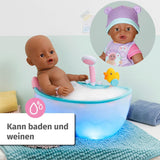 BABY Born Eva 43Cm, Puppe mit 10 Funktionen und Zubehör, für Kinder ab 3 Jahren, funktioniert ohne Batterie, große Puppe 43Cm, 836408 Zapf Creation Dolls Naty Shop