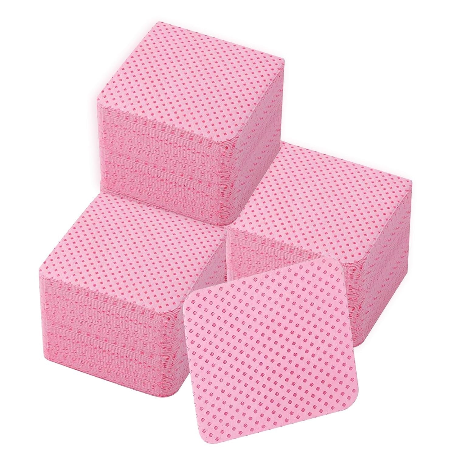 330 Stück Fusselfreie Nägel Wattepads, Fusselfreie Nageltücher, Nagel Wischtücher Wattepads, Nagelleck Entfernen Für Cleaner Gelnägel Nail Wipes Pads (Weiß)