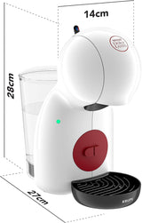 Manuelle Espressomaschine mit NESCAFÉ DOLCE GUSTO PICCOLO XS Kapseln von KRUPS, weiß