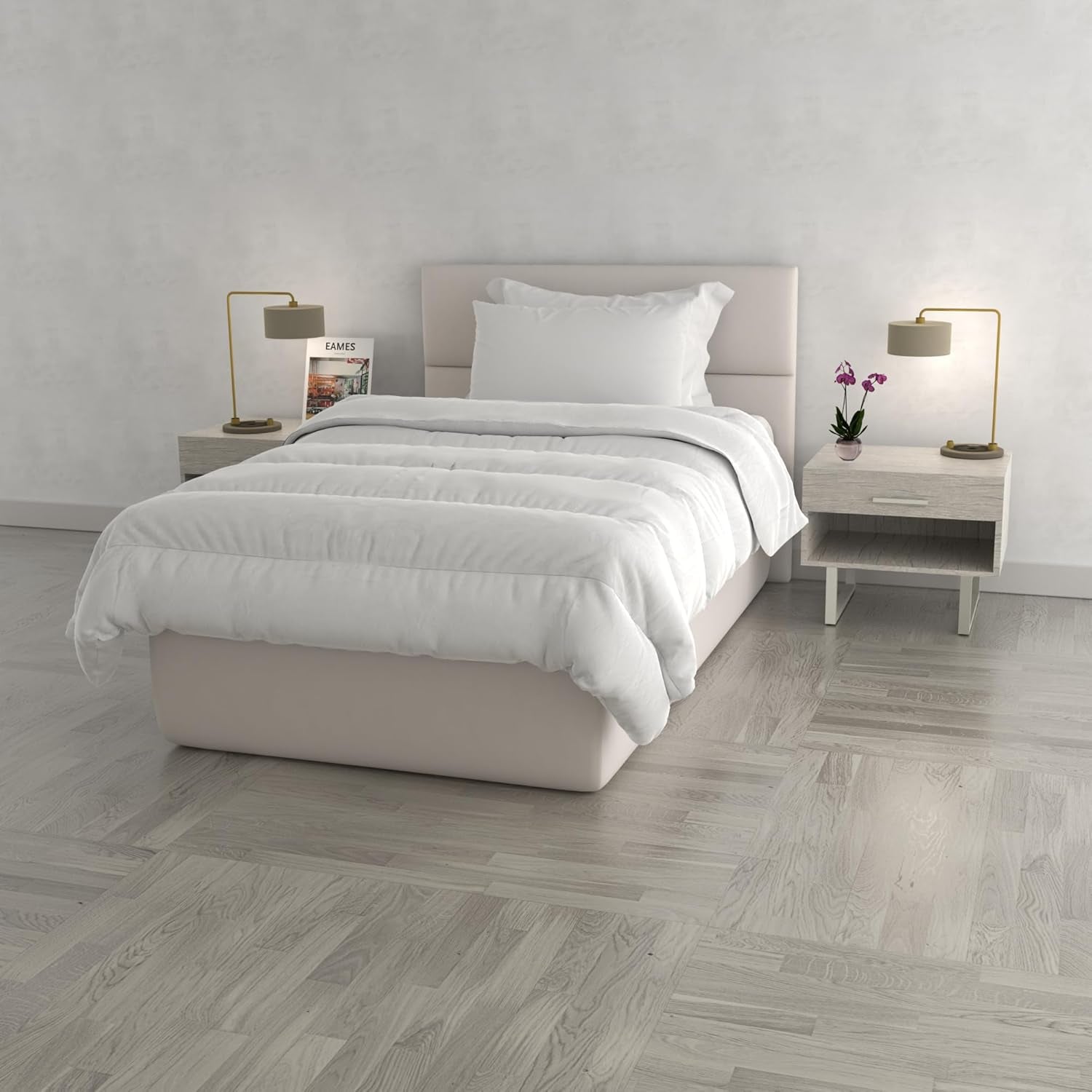 Prestige Winter White 150X200 cm Eiderdaunenbettdecken und Steppdecken Naty Shop Standardtitel