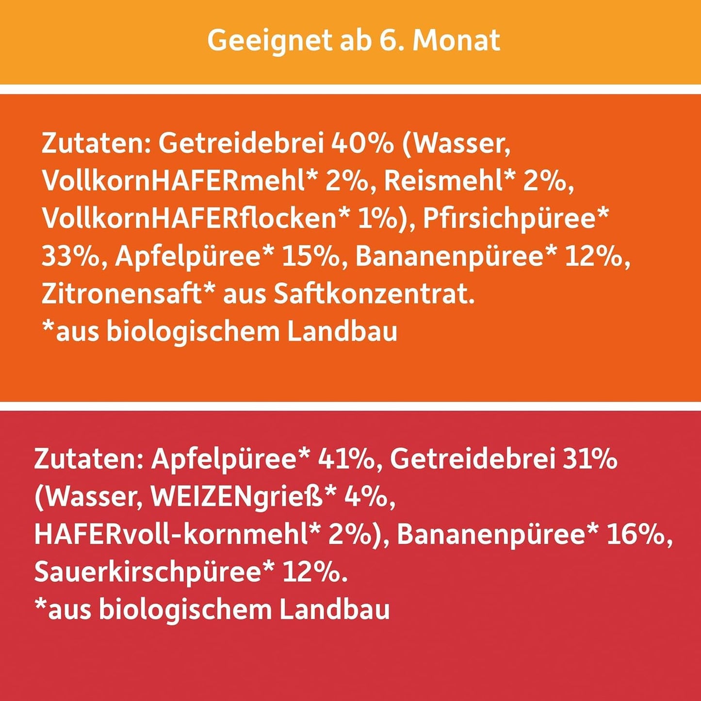 FRECHE FREUNDE Bio-Mix im Multipack Quetschbeutel – Früchte + Cerealien, Fruchtpüree mit Müsli im Quetschbeutel für Babys ab 6 Monaten, vegan, 3er Pack, 3 x (4 x 100g)