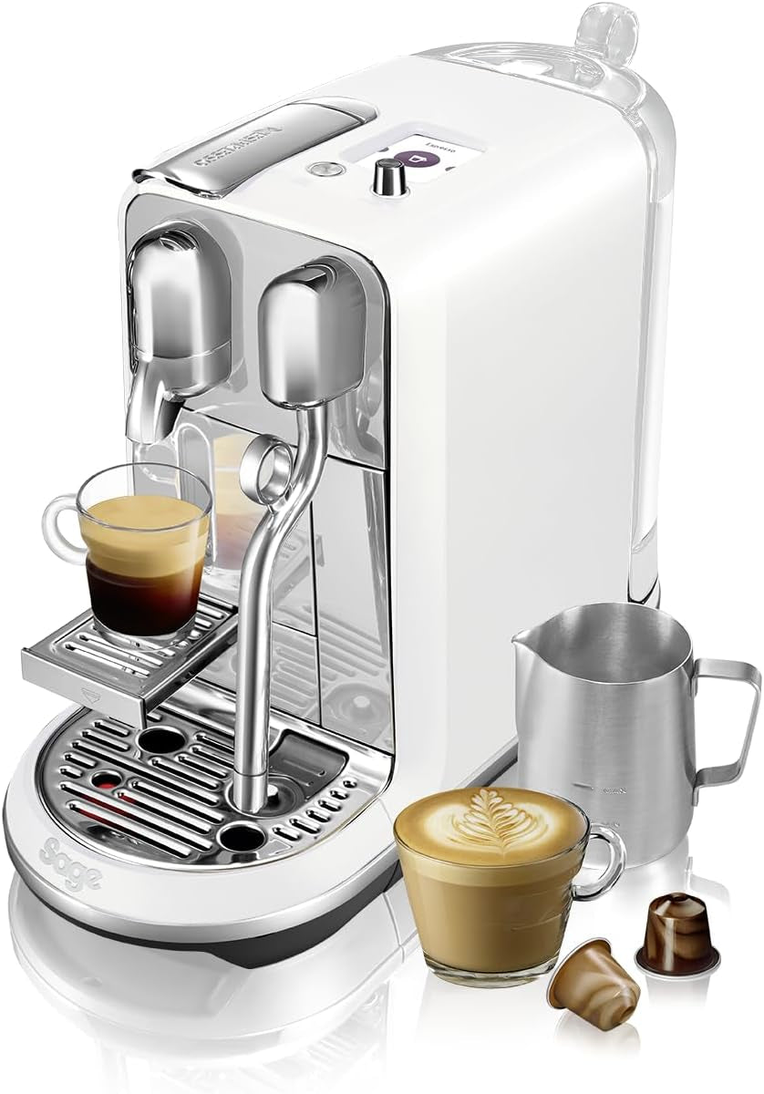 Sage Nespresso SNE800BSS Creatista Plus Kapsel-Espressomaschine, gebürsteter Edelstahl