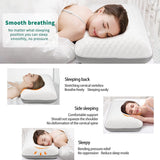 Fityou Memory-Schaum-Kissen, Nackenstützkissen, ergonomisches Schlafkissen, Kühlkissen, doppelseitiges Design, waschbarer Kissenbezug (67,5 x 40 x 13 cm), orthopädische Nackenkissen, Naty Shop