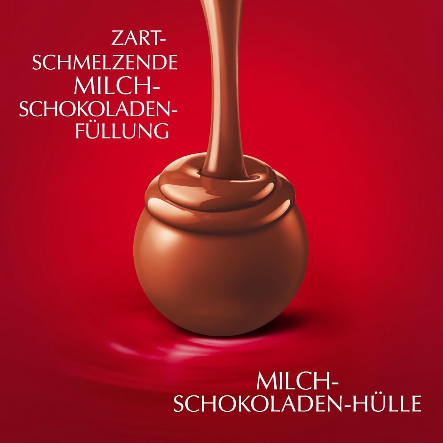 Lindt-Schokolade | Milchschokoladentüte LINDOR | 500g | 38 Milchschokoladenkugeln mit zartschmelzender Füllung | Schokoladengeschenk
