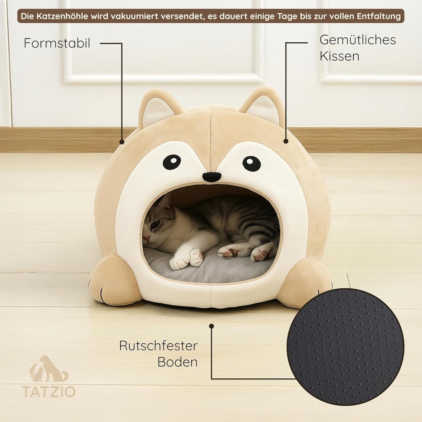 Decken und Möbel, Haustiere, Höhlen und Häuser, Katzen, Betten für Katzen, Katzenbetten, Matratzen