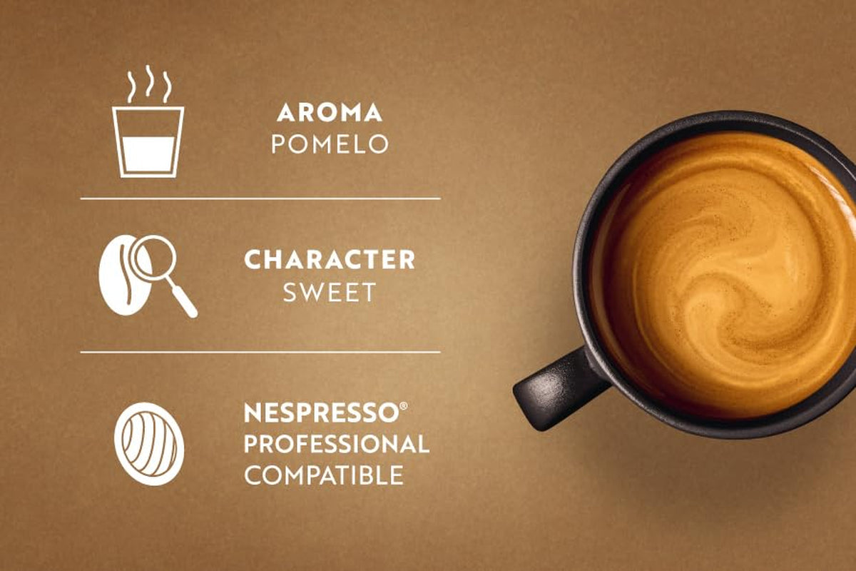Café Royal Professional Pads, Bio Lungo, 50 Nespresso (R) Professional kompatible Pads für Büro und Gastronomie, Bio und Fairtrade zertifiziert, 100 Prozent Arabica, Intensität 5