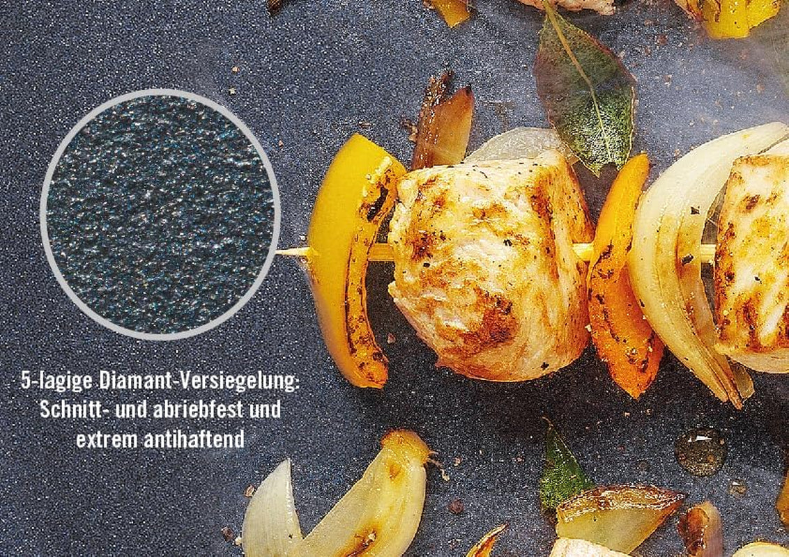 Woll Diamond Lite quadratische Pfanne, 6 cm Höhe – ohne Induktion Töpfe und Pfannen Naty Shop