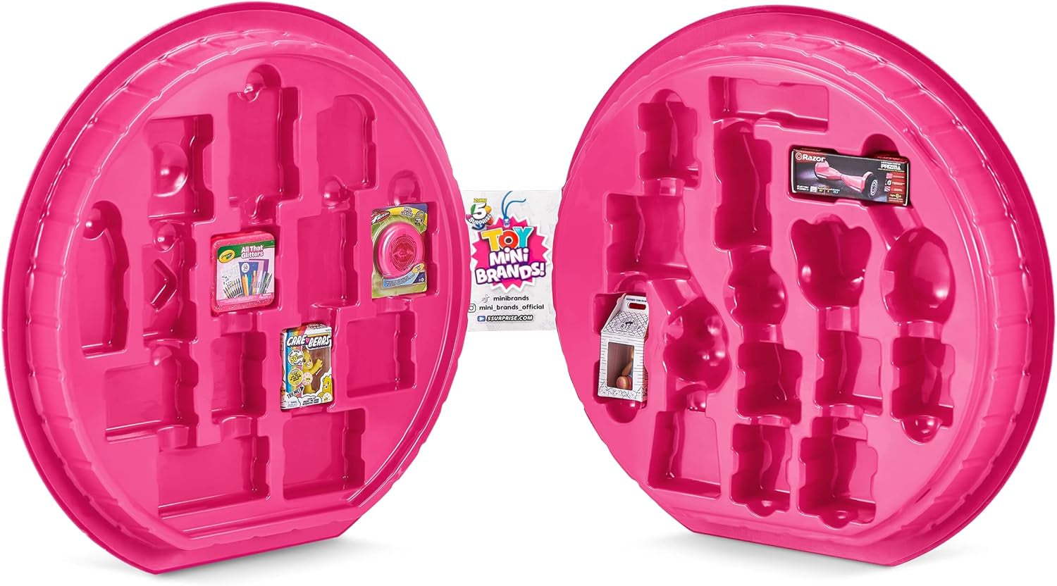 5 Surprise Toy Mini Brands Series 2 Collection Folder und 3 Surprise Kapseln von ZURU Actionfiguren Naty Shop