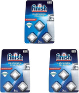 Finish Maschinenreiniger-Tabs – Spülmaschinentabs gegen Schmutz und Fett in der Spülmaschine 3 Tabs Naty Shop 3 Sets mit 3 Tabs