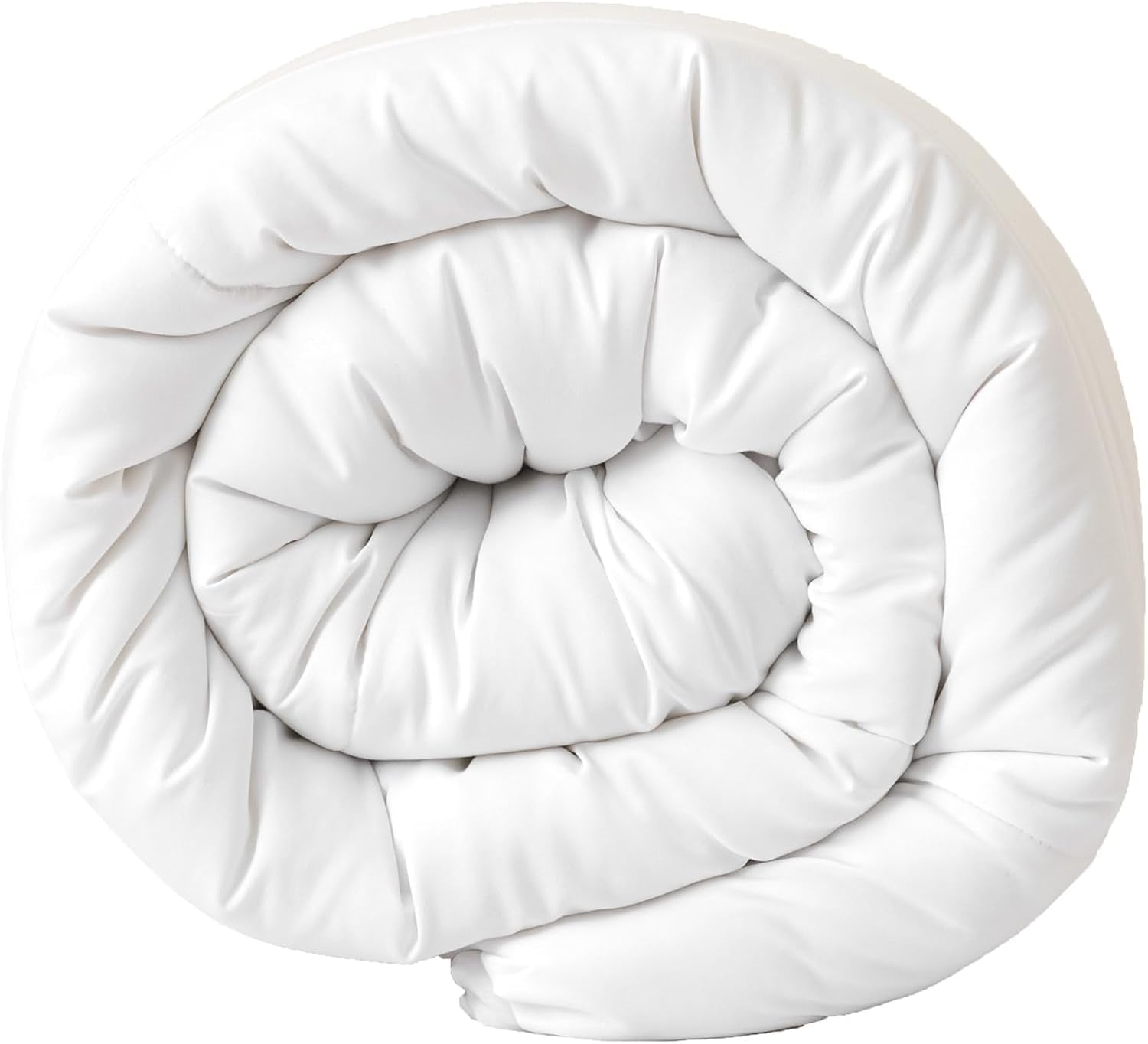 Good Nite Quilt Ganzjahresdecke 155 x 220 cm, 4-Jahreszeiten-Steppdecke, Mikrofaser-Steppdecke, Vier-Jahreszeiten-Steppdecke, Weiß (155 x 220 cm), Steppdecken und Steppdecken, Naty Shop, 155 x 220 cm, 4-Jahreszeiten-Steppdecke