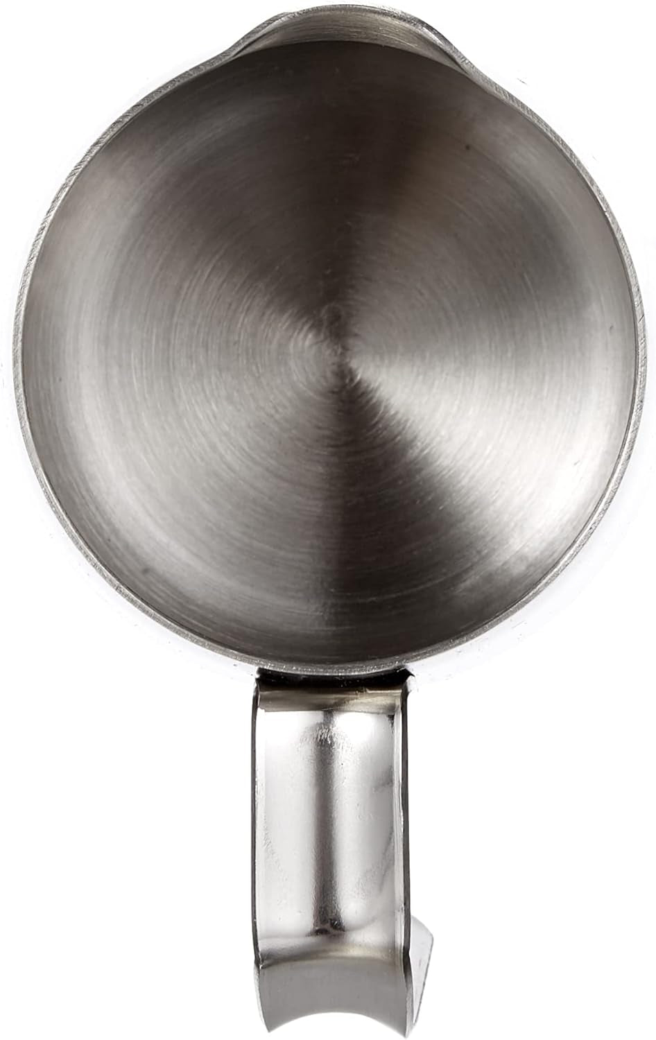 Cilio 0000201383 Latte Macchiato Karaffe, Edelstahl, Silber, 6,4 x 7,4 x 7,6 cm