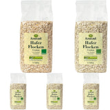 Bio-Haferflocken, kleine Flocken, 500g (1 Packung)