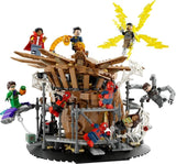LEGO 76261 Marvel Spider-Mans großer Showdown, Spider-Man: No Way Home, Set mit 3 Minifiguren Peter Parker plus Green Goblin, Electro, Sandman, Ned, Doctor Strange und MJ, Sammelmodellbausätze Besuchen Sie den LEGO-Store