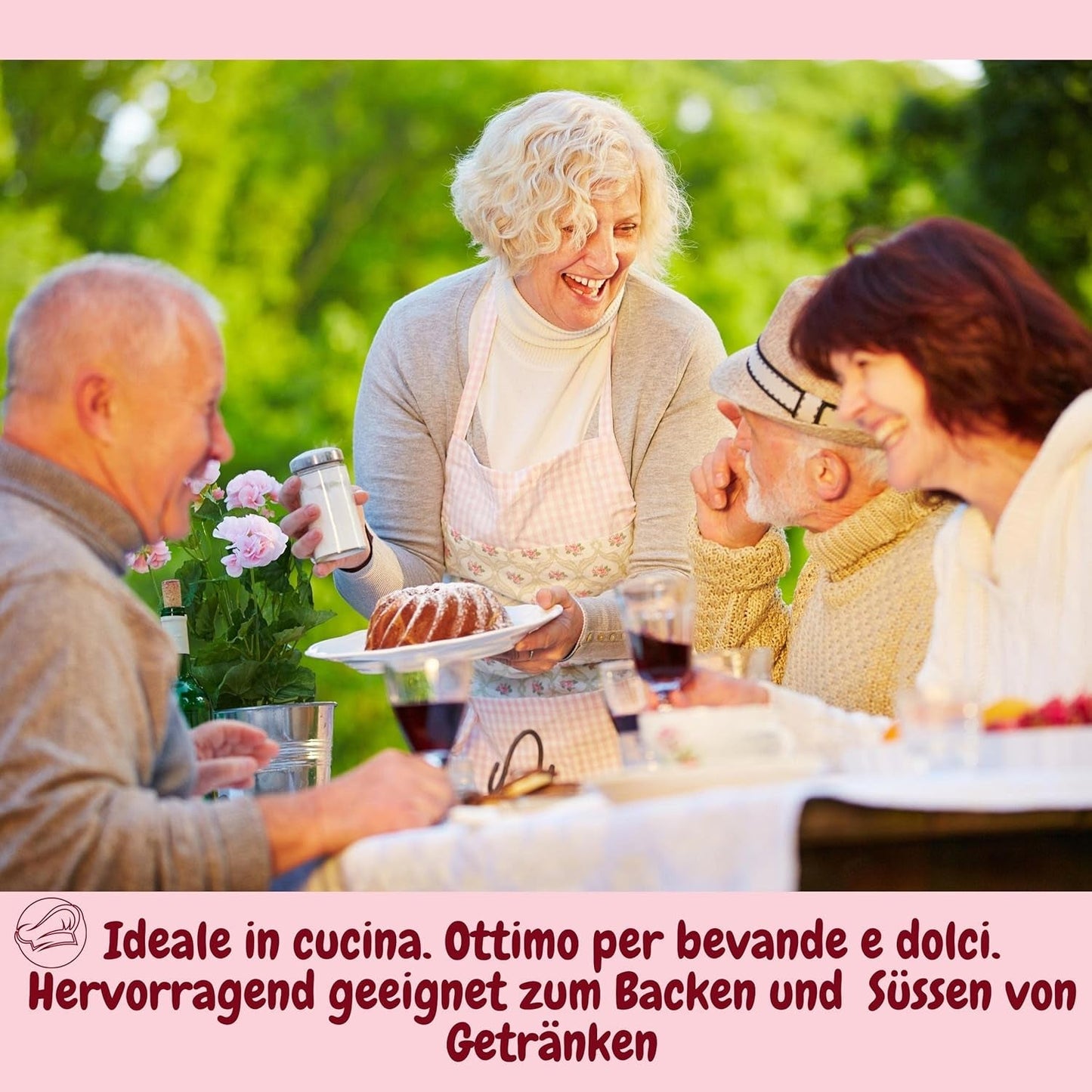 Zerocal - Inulinpulver aus Chicorée-Wurzel 500 G | Inulin mit hohem Ballaststoffgehalt | 100 % vegan und glutenfrei | Herkunft Deutschland Süßstoffe Naty Shop