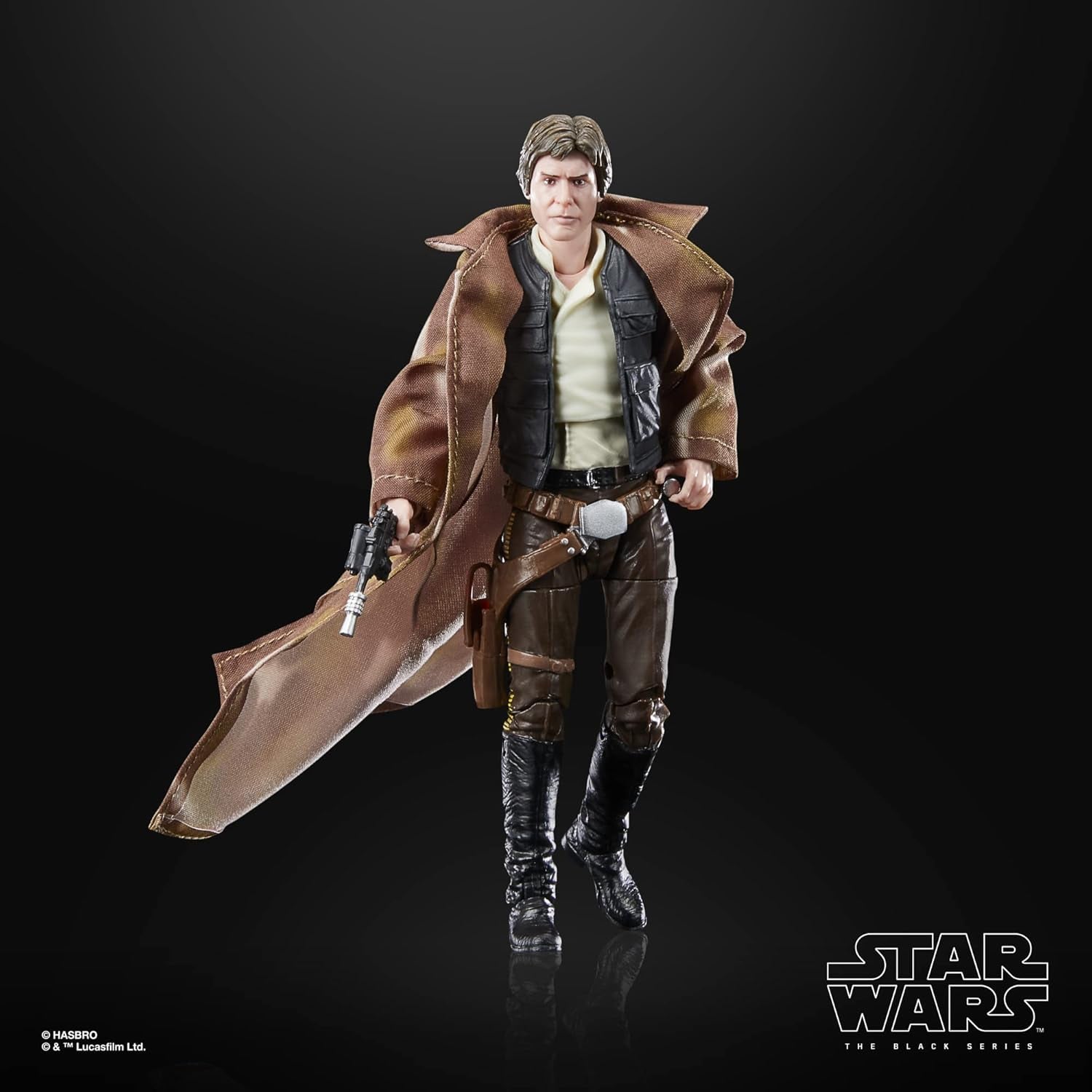 Star Wars Black Series Han Solo, 15 cm große Actionfigur Zu Wars: Die Rückkehr des Jedi-Ritters Actionfiguren Naty Shop