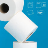 Renova Doppel-Toilettenpapier, 18 Rollen