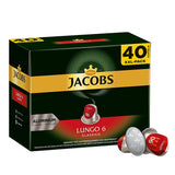 Kaffeekapseln Lungo Classico (nur für kurze Zeit) Megapack XXL & Kaffeekapseln Lungo Decaffeinato- Intensität 6-200 Nespresso-kompatible Kapseln, 10er Pack, 10 x 20 Getränke