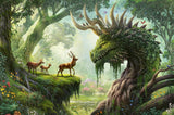 Ravensburger Puzzle 12000808 – Das Erwachen des Walddrachen – 3000-teiliges Puzzle für Erwachsene ab 14 Jahren Puzzle Naty Shop Standardtitel