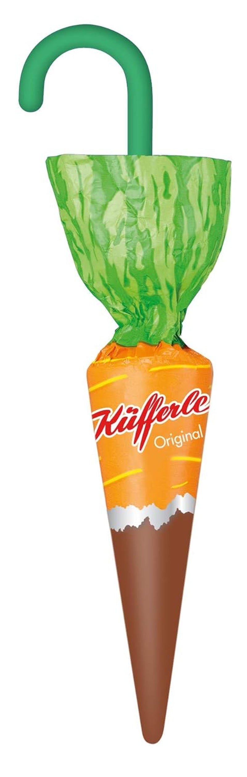 Küfferle, Karotten mit Originalschokolade 810 g 60 Stk., Vollmilchschokolade, 1 Stück