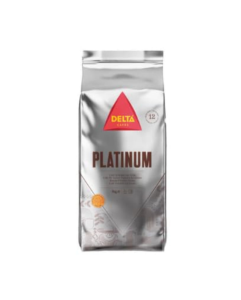 Delta Platinum Kaffeebohnen 1 kg – Premium-Arabica-Robusta-Mischung