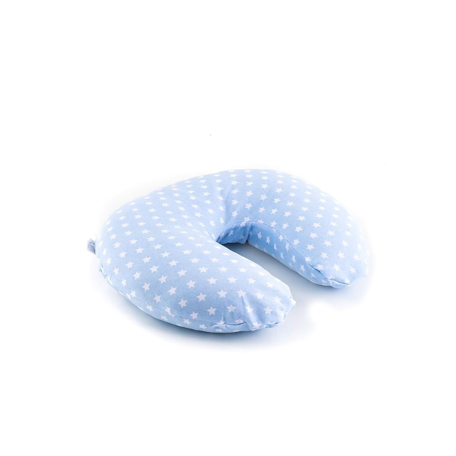 4108-12 Stillkissenbezug und Füllung, 50 x 60 cm Babynahrung und Stillzubehör Naty Shop Blau