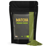 Cupplement Matcha 90 Gramm Bio – Grüner Tee in Pulverform höchster Qualität – Kein Bambusbesen und -draht – Kulinarik – Einsteigerset – Latte – Schneebesen – Japan – Pulver – Tee – Draht – Beutel – Smoothie