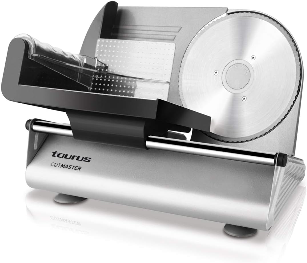 Cutmaster Compact, Allesschneider, Edelstahl, 100 W Naty Shop Standard-Aktenvernichter und -Schneidemaschinen