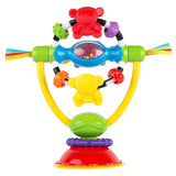 Playgro Rattle Super Shaker – Rasselball für Babys – Rasselball – Rasselball für Kinder – Rasselball – Motorik – Babyspielzeug – Motorik für Babys – bunt Bebe Toys Naty Shop Rotierende Rassel mit Saugnapf