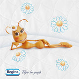 Regina Cartacamomilla – 8 Rollen Toilettenpapier, 300 flauschige Blätter, 3-lagig, weich und fest, recycelbare Papierverpackung