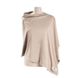 Julius Zöllner Stilltuch Aus 100 Prozent Jersey-Baumwolle, OEKO-TEX STANDARD 100, Made in Germany, Uni Tan Accessoires Essen und Stillen Baby Naty Shop Uni Sand