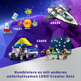 LEGO Friends Stargazer Campingfahrzeug-Set mit Geländefahrzeug und Spielzeugteleskop, Geschenk für Mädchen und Jungen ab 7 Jahren, inklusive Spielfiguren Nova, Aliya und einem Hund 42603 Bausets Besuchen Sie den LEGO-Store