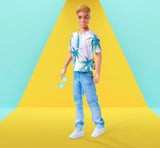 SIMBA 105733729 Steffi Love Kevin Spielpuppe trägt Palmen-Print-Top und coole Jeans inklusive Sonnenbrille 30 cm 3 Jahre alt Naty Shop Dolls